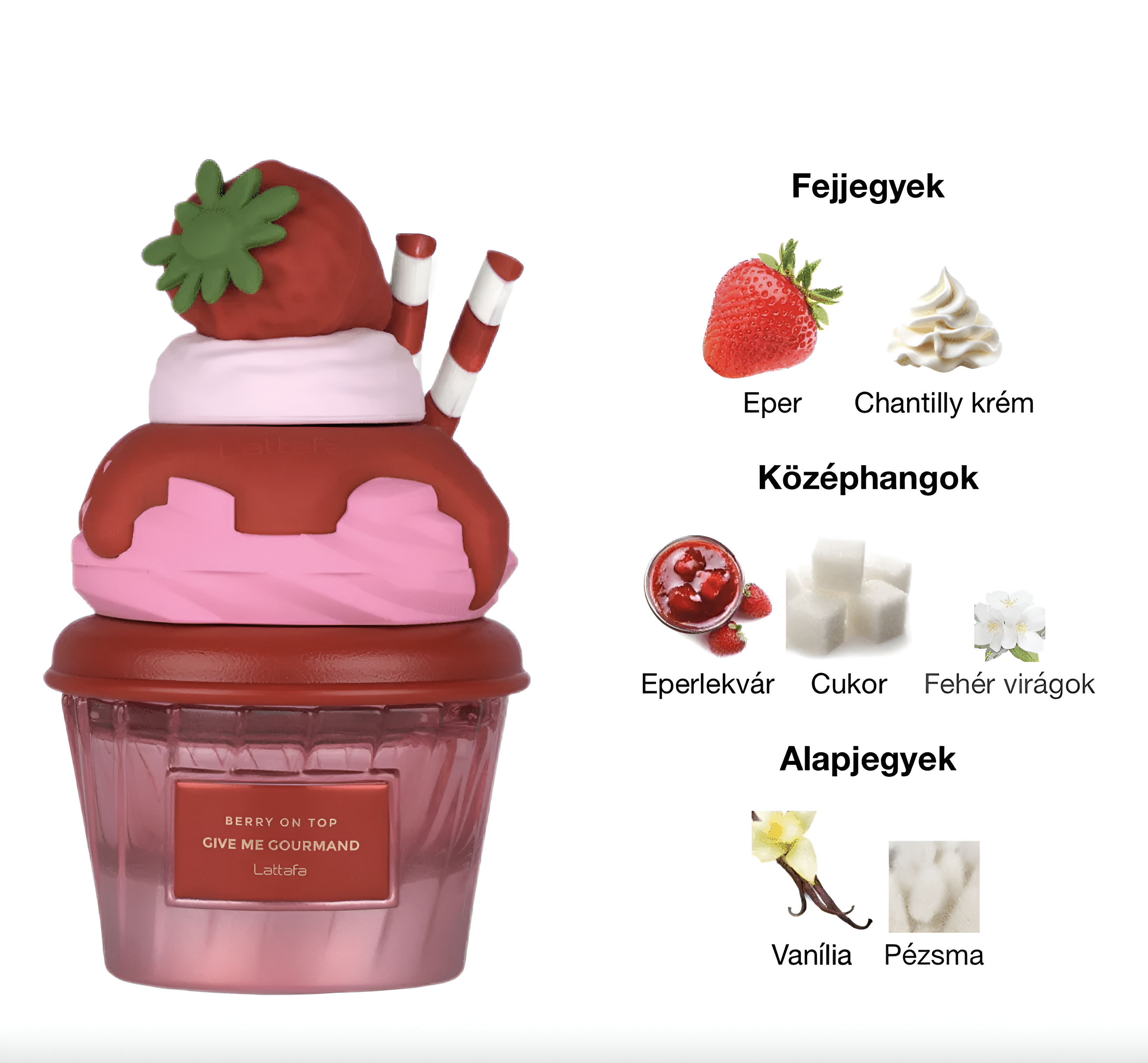Lattafa – Berry On Top (Give Me Gourmand)